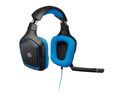 Bild zu LOGITECH G430 Headset Schwarz/Blau für 29€ (VG: 48,87€)
