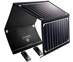 Bild zu RAVPower 16 Watt Outdoor Solarladegerät mit zwei iSmart-USB-Ports für 30,99€ inklusive Versand