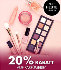 Bild zu Galeria Kaufhof: nur heute 20% Rabatt auf Parfümerie