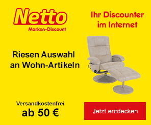 Bild zu Netto: Bis zu 20€ Rabatt auf fast alles (Abhängig vom Bestellwert)