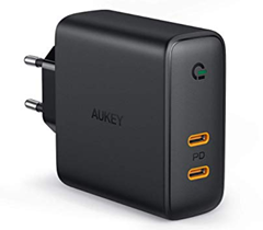 Bild zu AUKEY USB C Ladegerät 60W, Power Delivery Ladegerät mit Dynamic Detect & GaN Tech für 29,99€