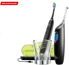 Bild zu PHILIPS HX 8492/03 DiamondClean Zahnbürste & Airfloss Ultra für 139€ (VG: 189,99€)