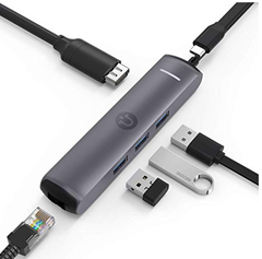 Bild zu Utaxo USB C Hub 6-in-1 Type-C Adapter mit 4K HDMI Port usw. für 36,99€