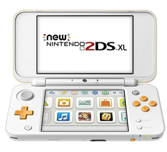 Bild zu Nintendo 2DS XL – Konsole (weiß/orange) für 99,99€ (VG: 124,99€)