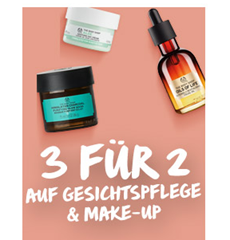 Bild zu The Body Shop: 3 für 2 Aktion auf Gesichtspflege & Make-up