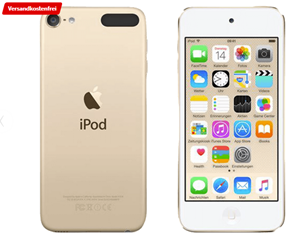 Bild zu APPLE MKHT2FD/A iPod touch (32 GB, Gold oder Pink) für 129€ (VG: 217,85€)