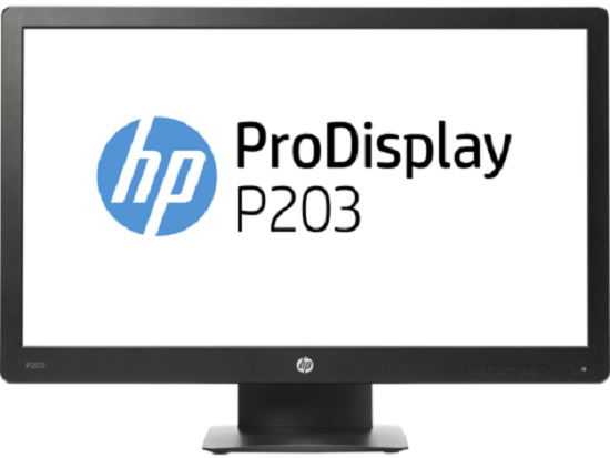 Bild zu 20 Zoll LED-Monitor HP ProDisplay P203 für 59€ (Vergleich: 87,90€)