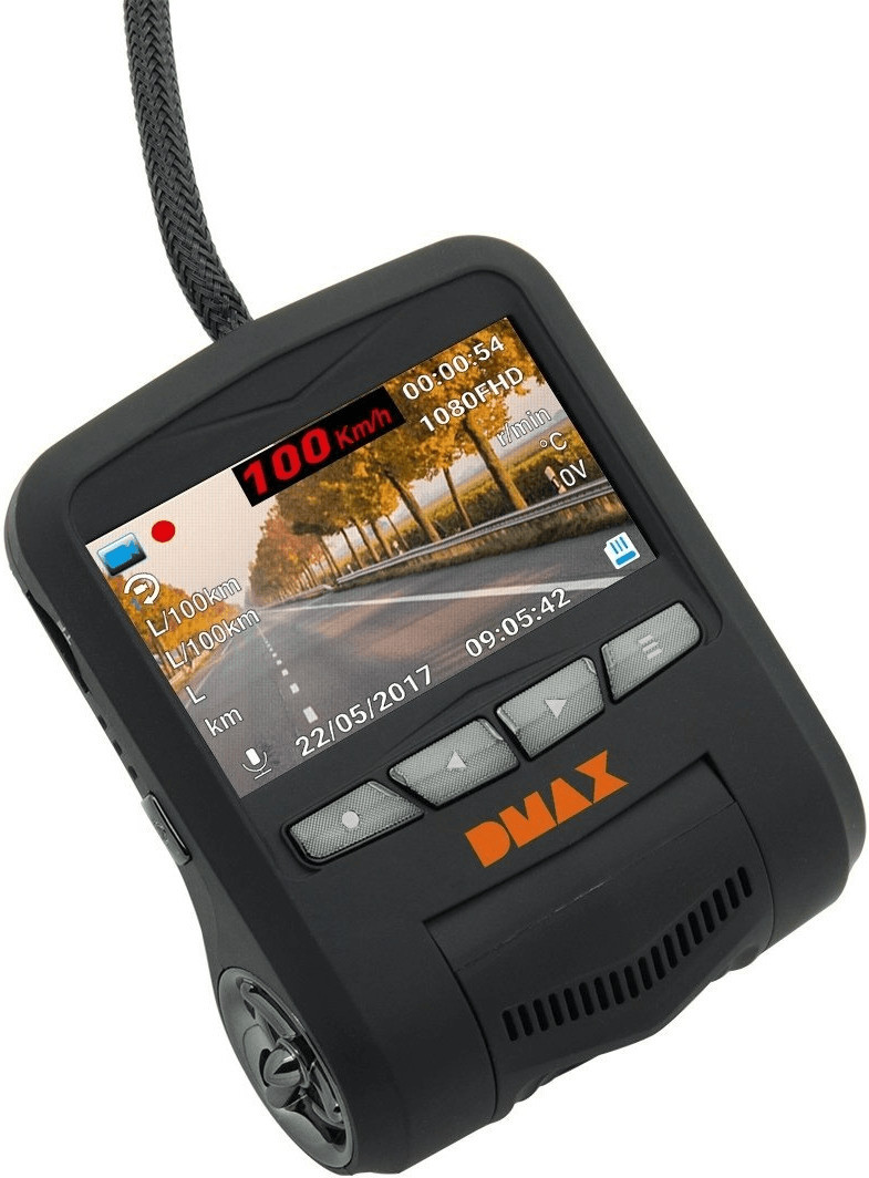 Bild zu DMAX Full-HD OBD Dashcam für 40,90€ (Vergleich: 67,63€)