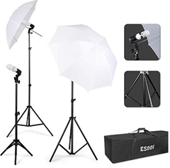 Bild zu ESDDI Fotostudio Set (Beleuchtung und Schirme) für 17,43€