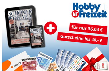 Bild zu SCHÖNER WOHNEN Digital E-Paper im Prämien-Abo ab 36,04€ + bis zu 40€ Gutschein