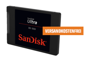 Bild zu SANDISK Ultra® 3D, 2 TB SSD, Interner Speicher, 2.5 Zoll, intern für 189€ (VG: 229,99€)