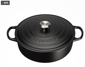 Bild zu Le Creuset Gourmet-Bräter Signature, Ø 30 cm ab 149€ (VG: 183,60€)