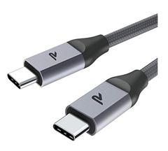 Bild zu Rampow USB C auf USB C Kabel (USB 2.0, Nylon, 2m Lang) für 6,99€
