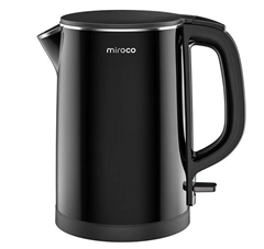 Bild zu Miroco elektrischer Wasserkocher aus Edelstahl 1,5L für 26,90€