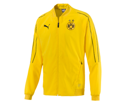 Bild zu Puma BVB Borussia Dortmund Herren Leisure Jacket Trainingsjacke gelb für 17,99€ (Vergleich: 29,08€)