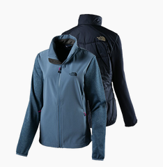 Bild zu THE NORTH FACE Damen Wanderjacke Arashi Hybrid für 63,94€