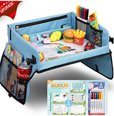 Bild zu loori Kinder Reisetisch mit einem Zeichenbrett + 5 x Zeichenpapier + 6 Farbstifte für 16,19€