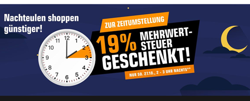 Bild zu [verlängert] Saturn: 19% MwSt. geschenkt (entspricht 15,96% Rabatt) auf viele Smartphones und IT Artikel