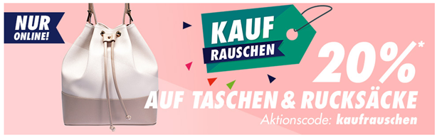 Bild zu Galeria: nur heute 20% auf Taschen & Rucksäcke