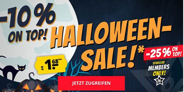 Bild zu SportSpar Halloween Sale: Sale Artikel noch mal um 10% reduziert