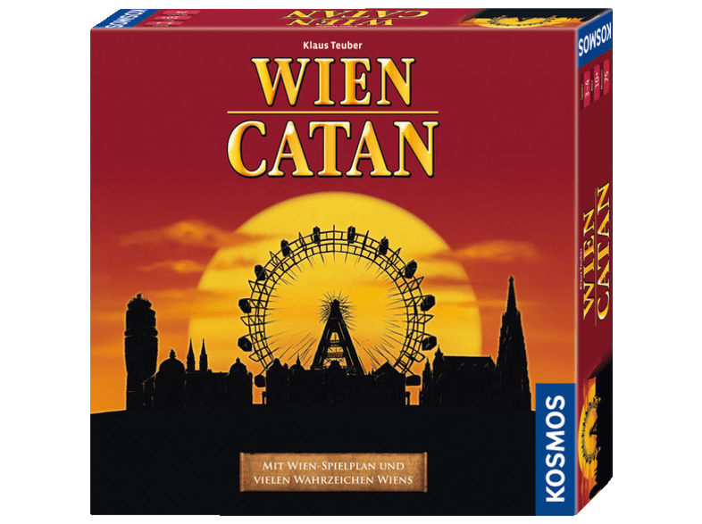 Bild zu Gesellschaftsspiel Kosmos Wien – Catan als Limitierte Auflage für 15€ (Vergleich: 16,94€)