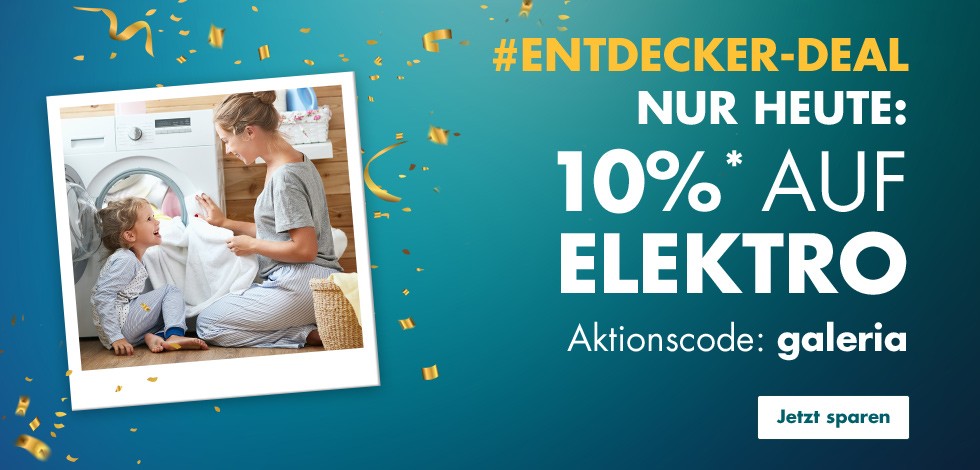 Bild zu Galeria.de: 10% Rabatt auf Elektro