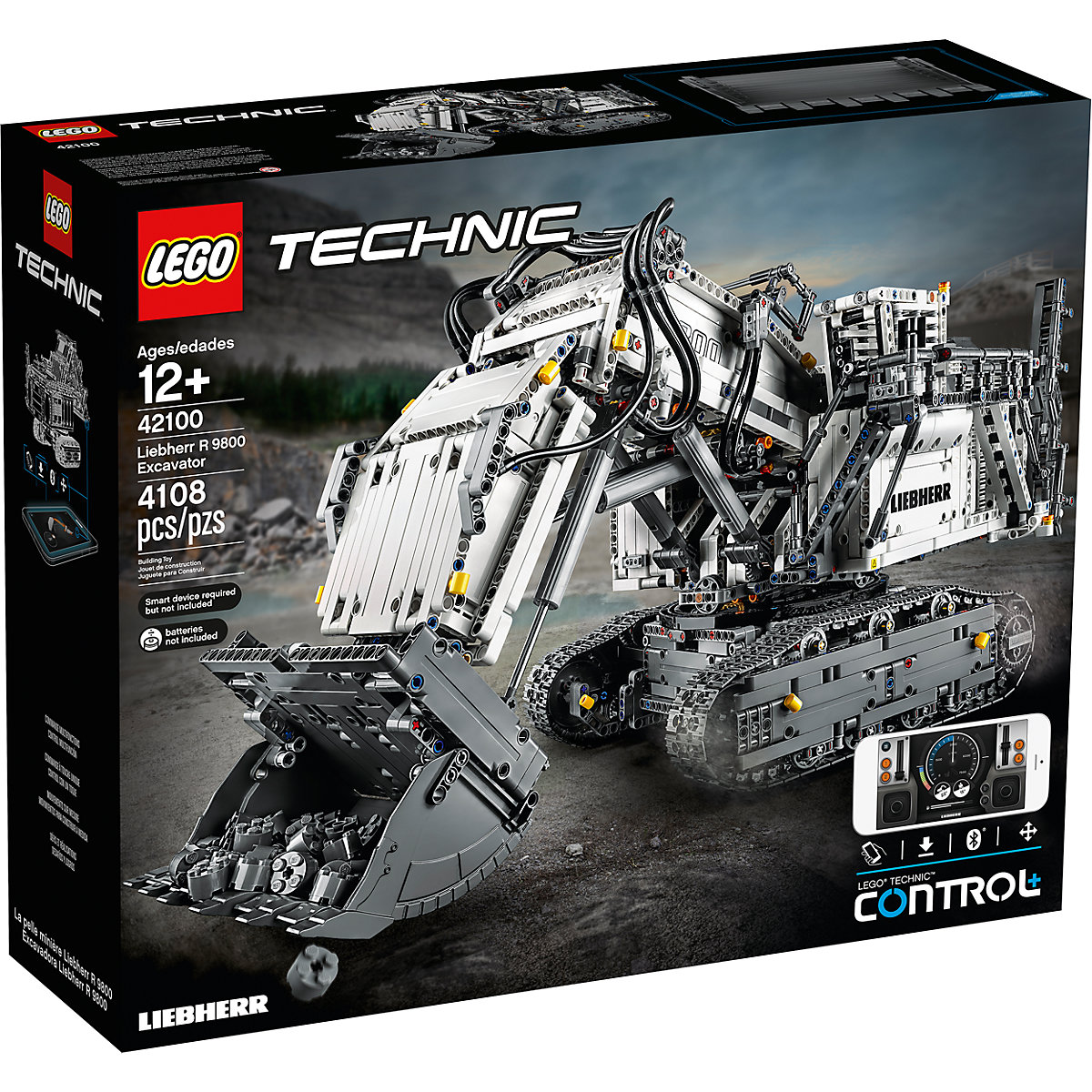 Bild zu Lego Technic Liebherr Bagger R 9800 (42100) für 306,73€ (Vergleich: 344,15€)