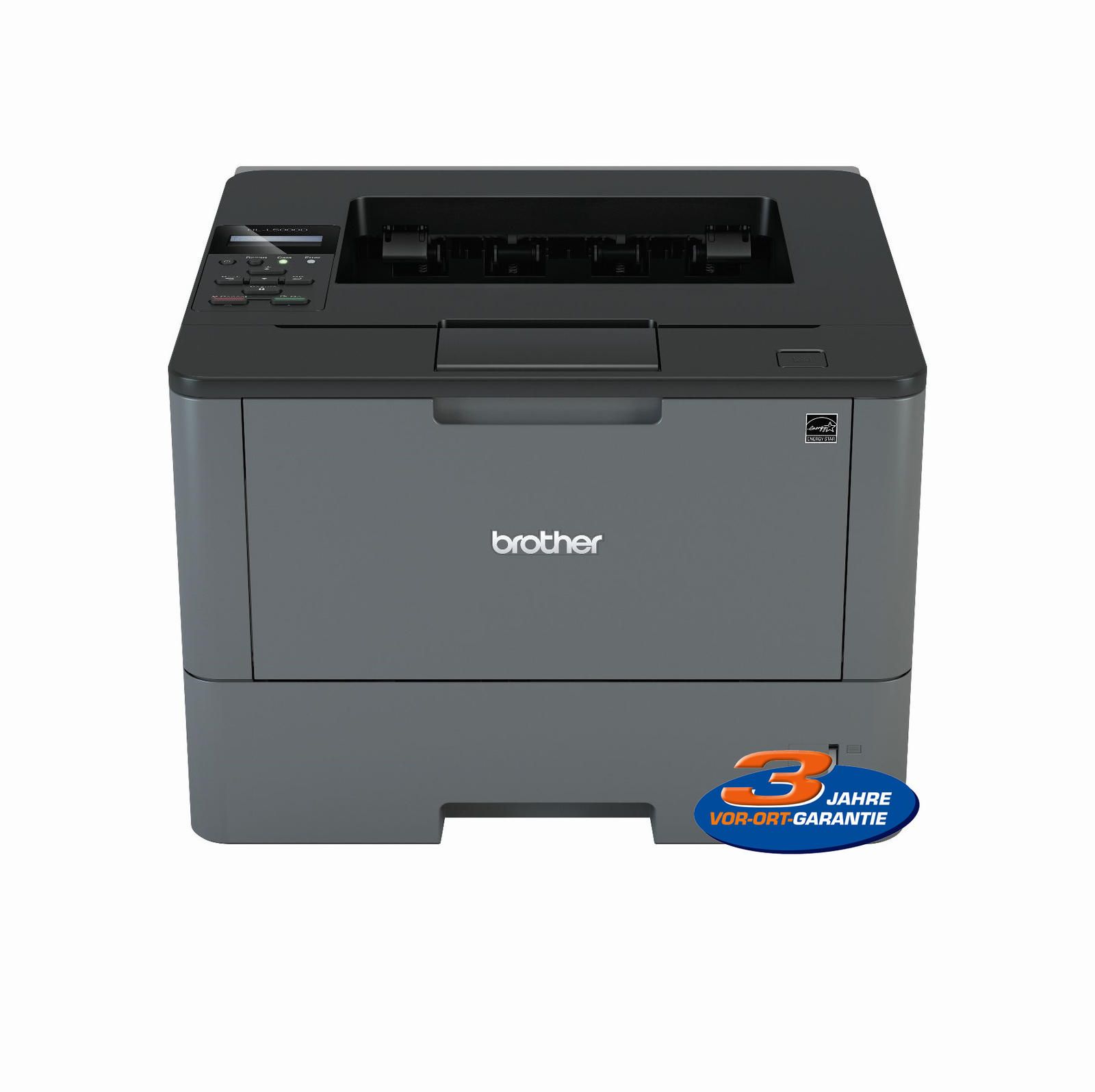 Bild zu Mono-Laserdrucker Brother HL-L5000D für 89,79€ (Vergleich: 109,78€)