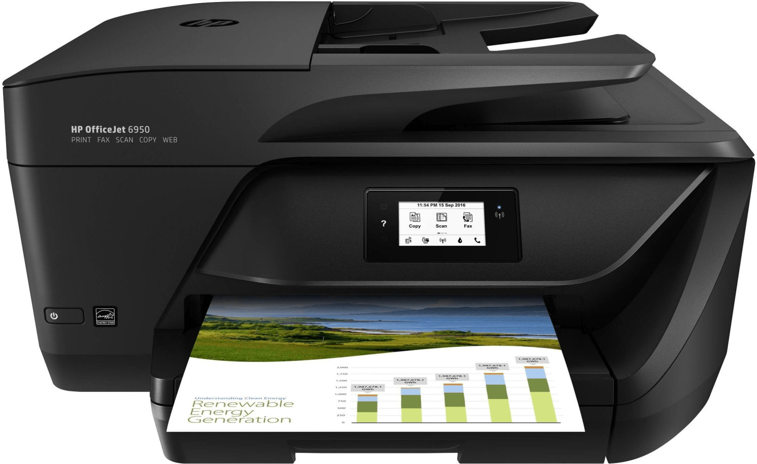 Bild zu Multifunktionsgerät HP OfficeJet 6950 eAiO für 59,99€ (Vergleich: 77,59€)