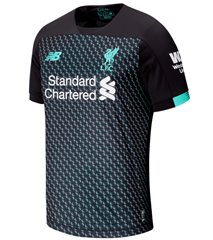 Bild zu New Balance Liverpool FC Herren Champions League Trikot 2019/20 schwarz/türkis für 51,96€