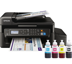 Bild zu Epson EcoTank ET-4500 Tintenstrahl-Multifunktionsgerät A4, 4-in-1 für 188€ (VG: 249€)