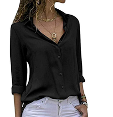 Bild zu Onsoyours Damen Bluse (langarm, V-Ausschnitt) für 11,99€