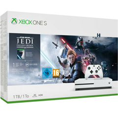 Bild zu MICROSOFT Xbox One S 1TB – Star Wars Jedi: Fallen Order™ Bundle für 159,79€