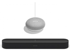 Bild zu SONOS Beam + Google Home Mini für 339,95€