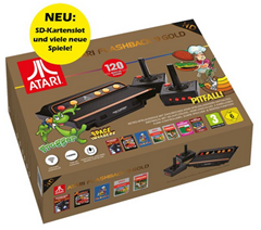 Bild zu AT Games ATARI Flashback 9 Gold HD Retro Spielekonsole für 54,94€ (VG: 99,09€)