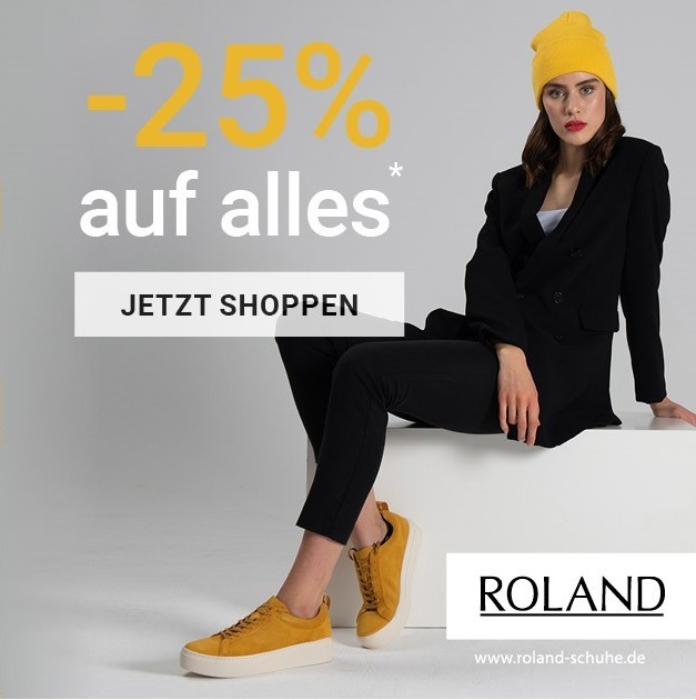 Bild zu Roland-Schuhe: 25% Rabatt auf (fast) alle Artikel im Shop (MBW: 79,95€)