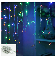 Bild zu VINGO LED Eisregen Lichterkette (IP 44, 200 LEDs) ab 9,09€