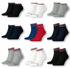 Bild zu 8 Paar Tommy Hilfiger Herren Sneakersocken in verschiedenen Farben für 29,99€