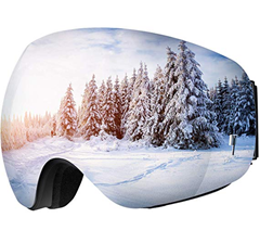 Bild zu OMORC Skibrille, 100% UV-Schutz für 12,99€ dank 18€ Rabatt