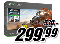 Bild zu MICROSOFT Xbox One X 1TB Konsolen Bundles für 299,99€