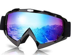 Bild zu wolketon Skibrille/Snowboardbrille mit Beschlag- und UV-Schutz für 9,09€