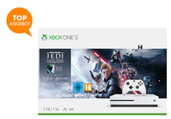 Bild zu Microsoft Xbox One S Konsole (1TB) inkl. Star Wars Jedi: Fallen Order für 153,99€ (VG: 189€)