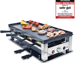 Bild zu Solis Grill 5 in 1  (Raclette/ Tischgrill/ Wok/ Crêpes/Pizza) für bis zu  8 Personen für 139,90€