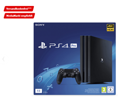 Bild zu Playstation 4 Pro 1TB für 249,99€ inklusive Versand