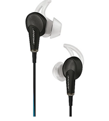 Bild zu BOSE Quietcomfort 20 Schwarz In Ear Acoustic Noise Cancelling Ohrhörer für iOS für 99€ (VG: 179,95€)