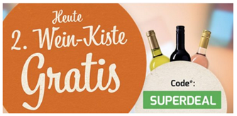 Bild zu Weinvorteil: die zweite Kiste Wein gratis