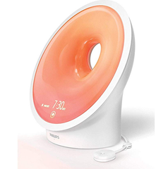 Bild zu Philips Somneo Connected Sleep und Wake-up Light, Einschlafhilfe, Natürlich aufwachen, Umgebungssensor, App Connected, HF3671/01 für 94,89€ (VG: 194,23€)