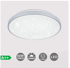 Bild zu 50% Rabatt auf die Vingo LED Leuchten, so gibt es z.B. die Vingo LED-Deckenleuchte Sternenlicht für 23,49€