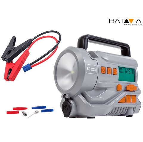 Bild zu Batavia Maxx Series Mobile Energiestation und Kompressor für 55,90€ (Vergleich: 119,94€)