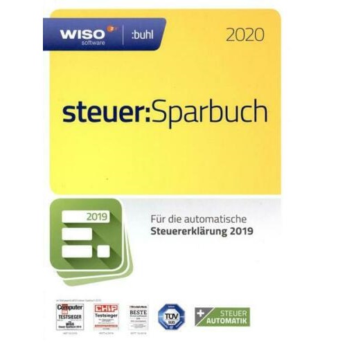 Bild zu WISO steuer:Sparbuch 2020 (Steuerjahr 2019) für 18,99€ (Vergleich: 21,98€)